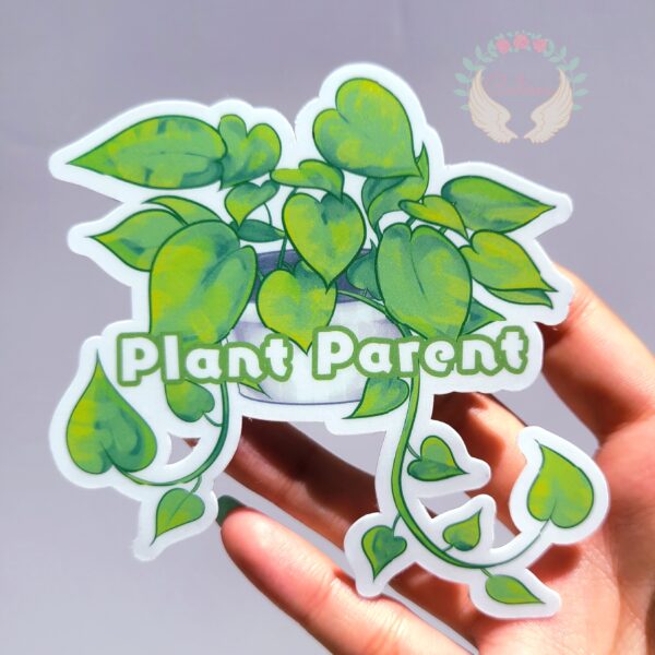 Plant Parent Pothos Vinyl Sticker