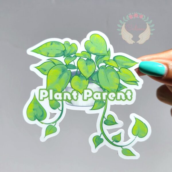 Plant Parent Pothos Vinyl Sticker