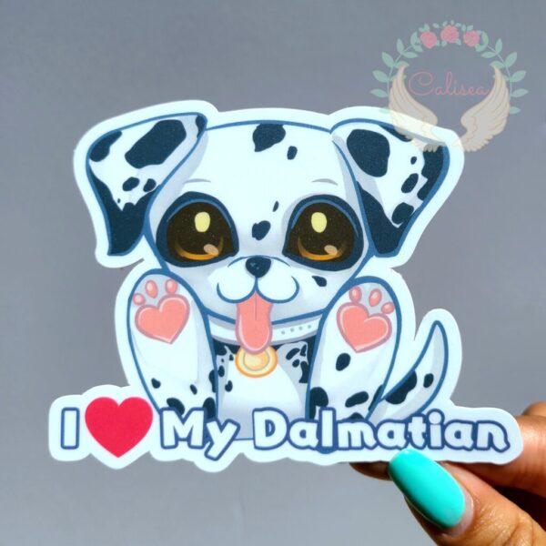 Dalmatian Vinyl Sticker
