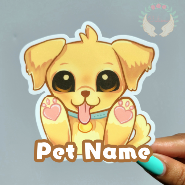 Custom Pet dog Sticker